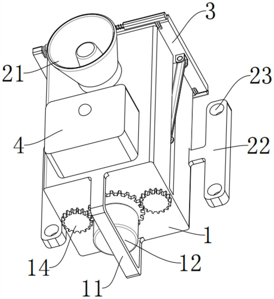 Voice acousto-optic device for reminding people to approach danger in engineering machinery