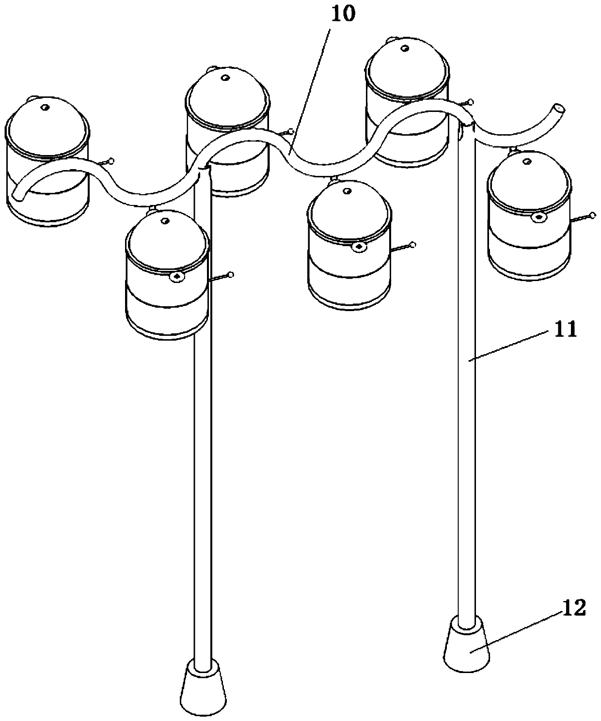 A kind of kiwifruit shaping device