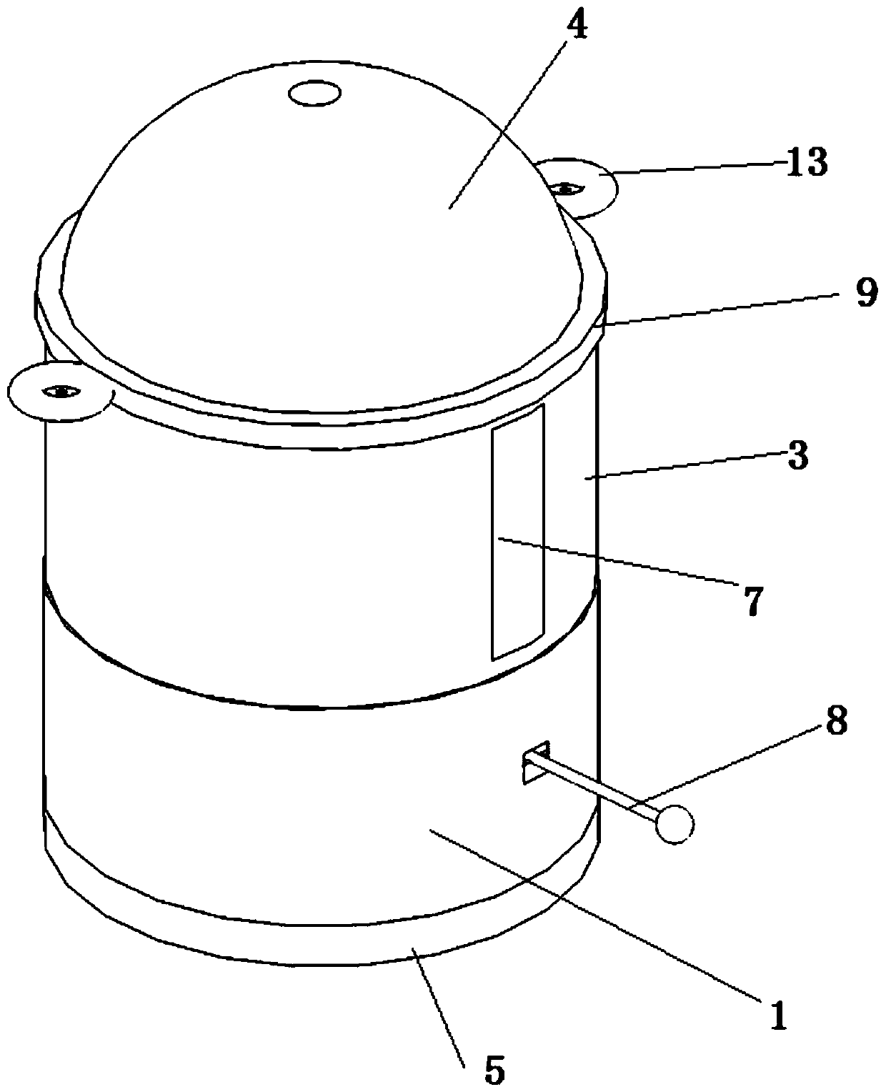 A kind of kiwifruit shaping device