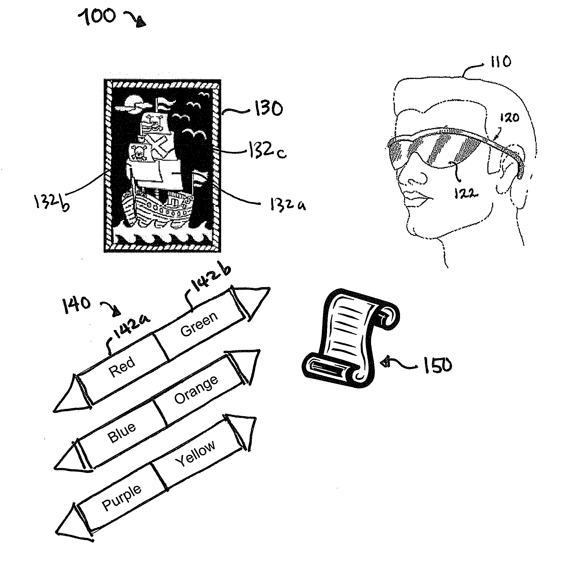 System and Method for Generating a Three-Dimensional Image on a Pre-Printed Lined Substrate