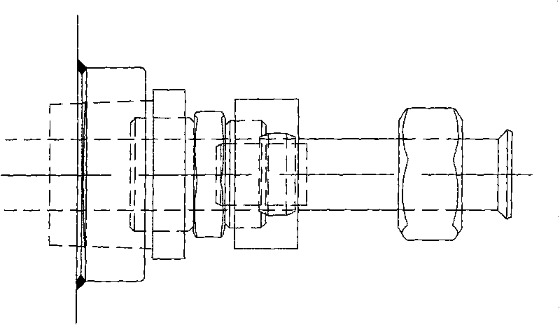 Coil pipe mounting and sealing structure for solar water tank
