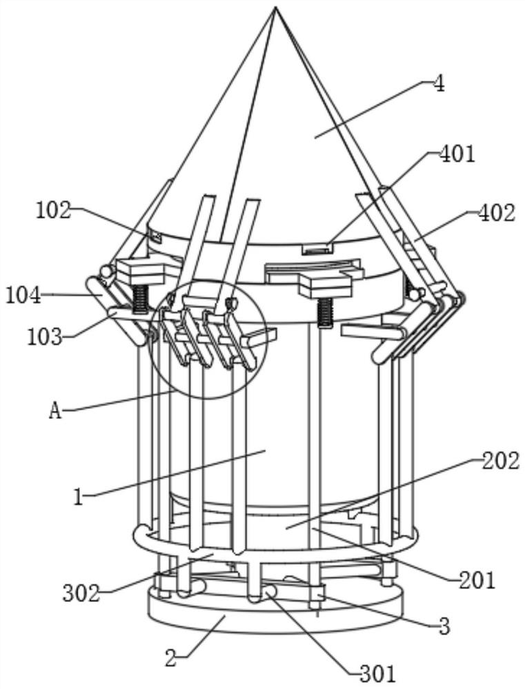 Convenient-to-clean dust removal bag for composite dust removal with high dust removal rate