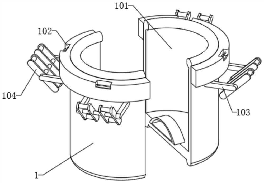 Convenient-to-clean dust removal bag for composite dust removal with high dust removal rate