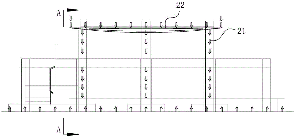 Comprehensive teaching model of building structure with light indication function