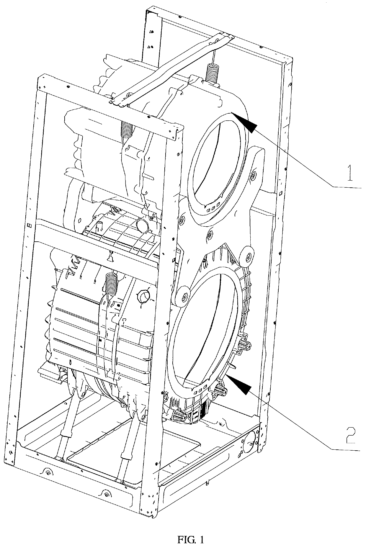 Heating control method of a multi-drum washing machine