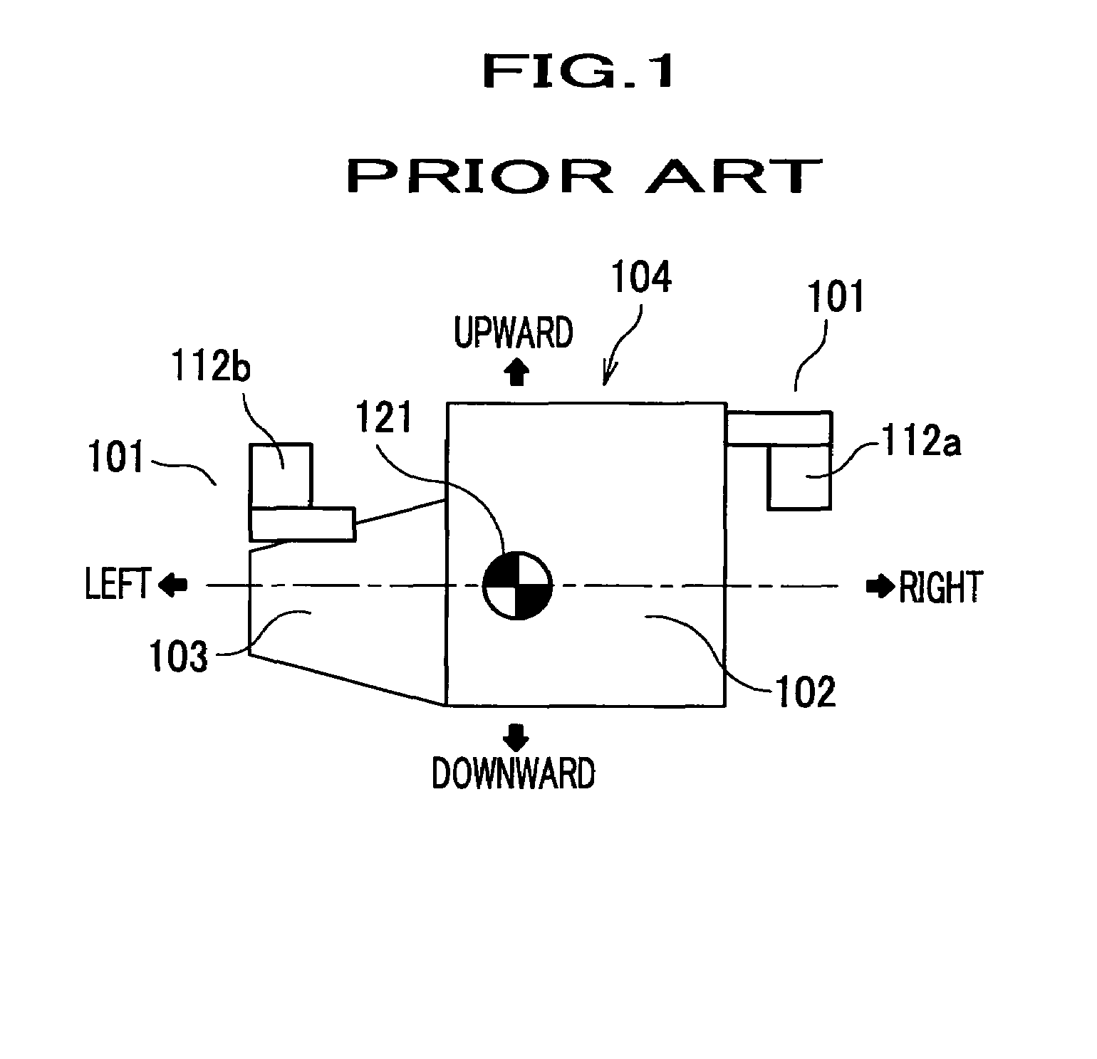 Vehicle power source supporting structure