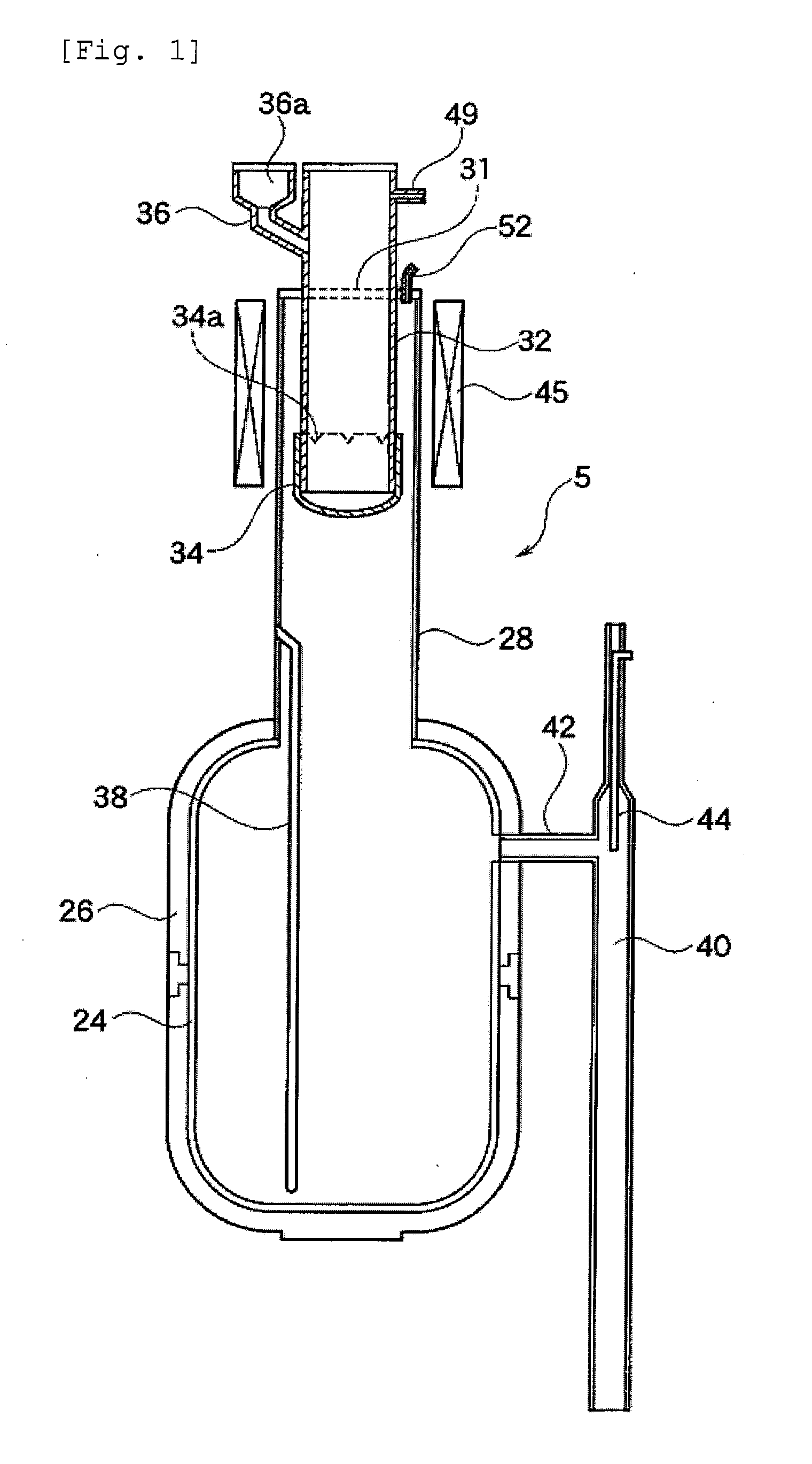 Apparatus and method for manufacturing high purity polycrystalline silicon