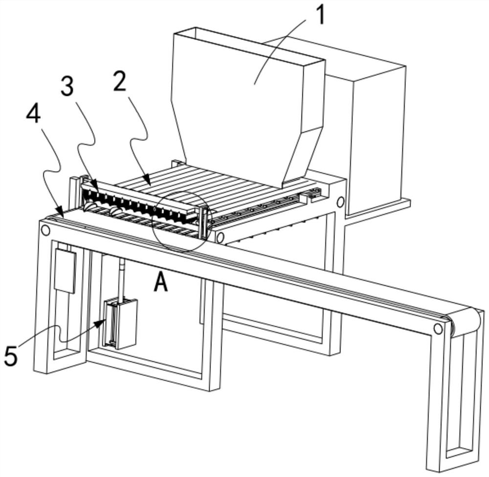 A slicer for garlic food processing