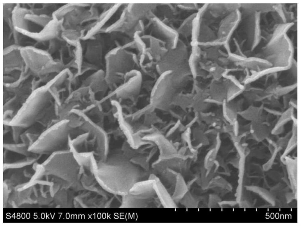 Preparation method of vertically-arranged boron nitride nanosheet film and material with surface provided with vertically-arranged boron nitride nanosheet film