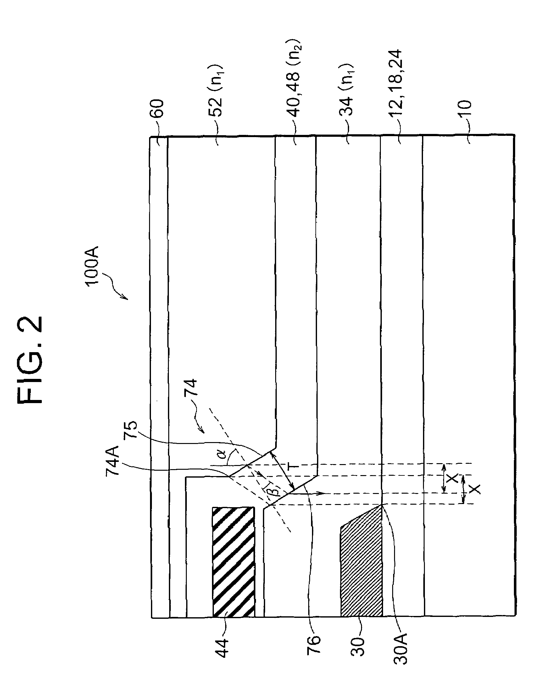 Electro-optical display device and image projection unit