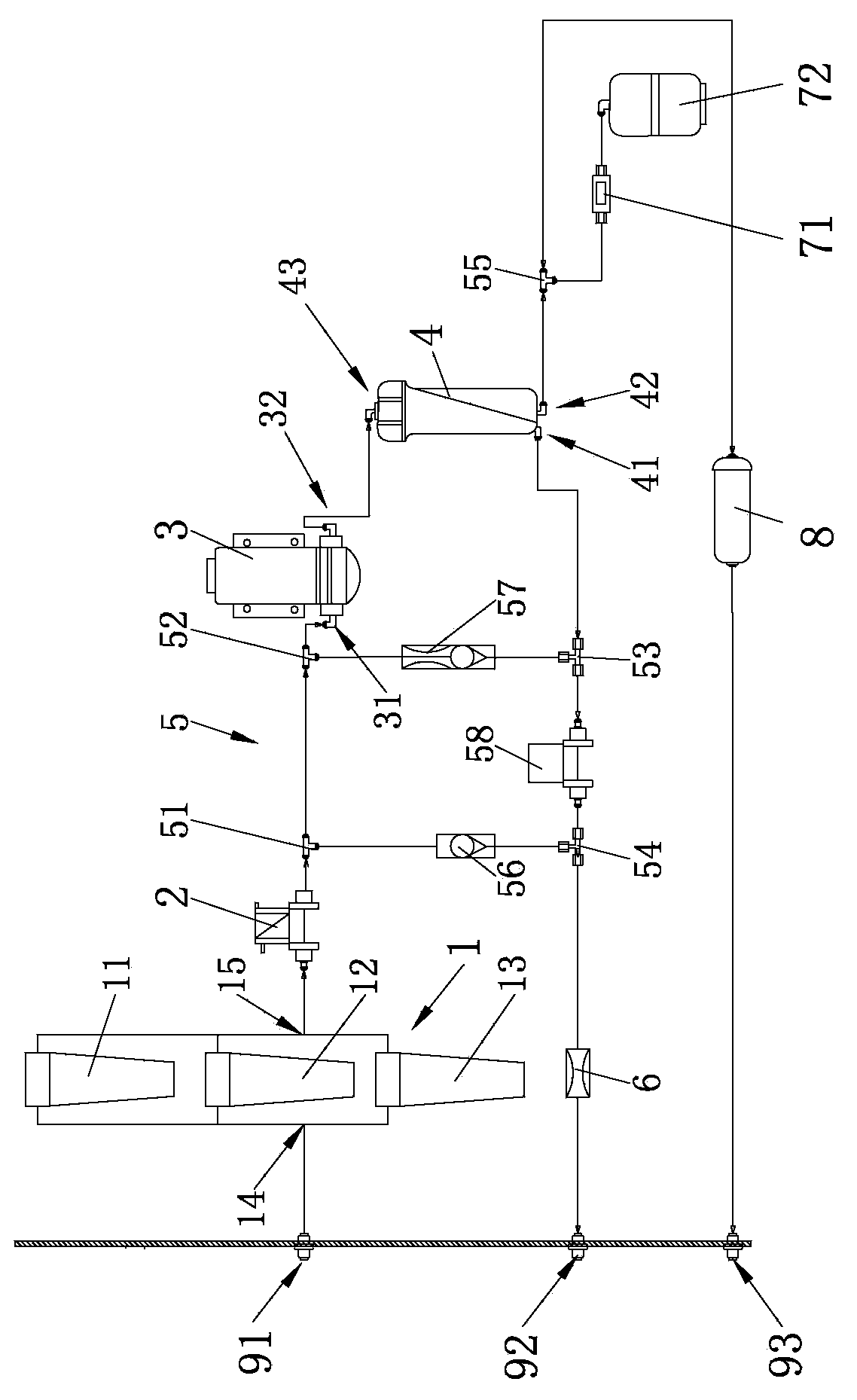 Dual-cycle reverse osmosis device and reverse osmosis treatment method