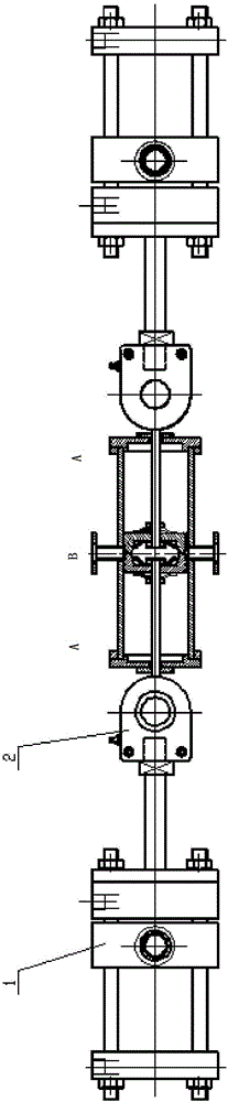 Pneumatic opposite acting plunger pump