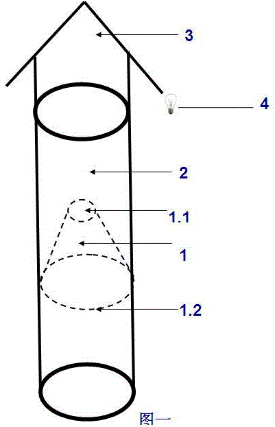 Fly expelling ventilation pipeline