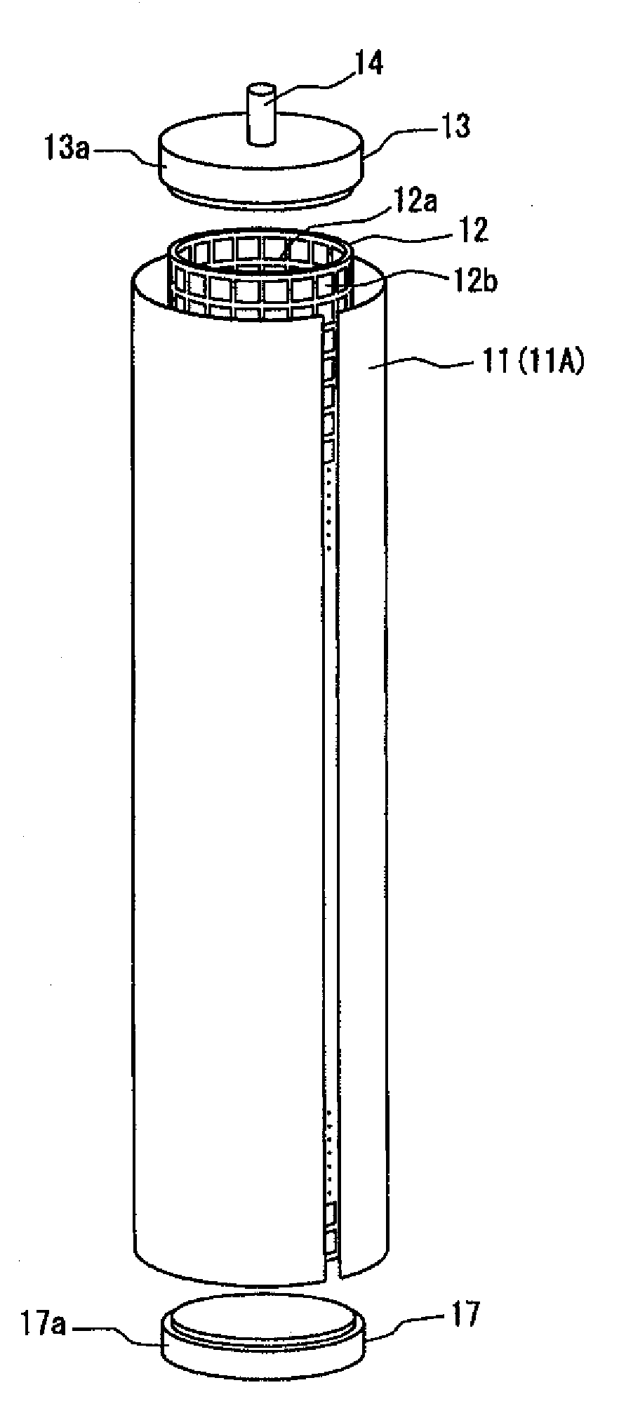 Separation membrane element for filtration and membrane module for filtration