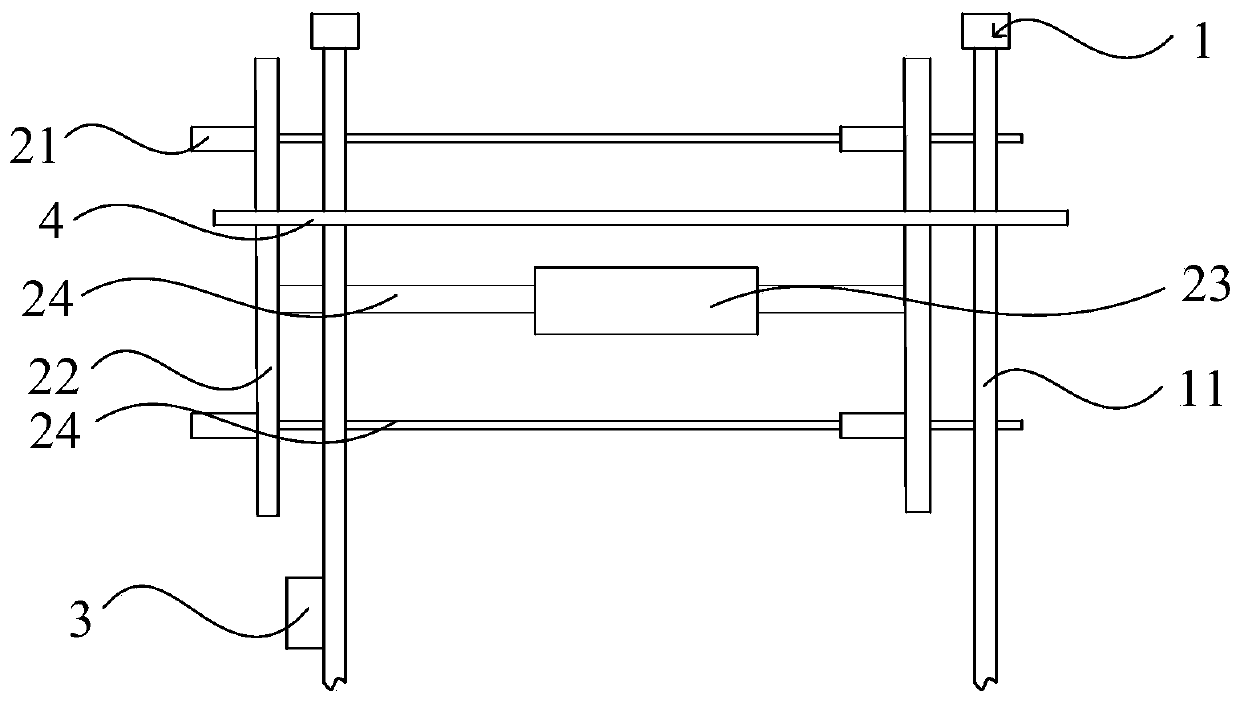 Material conveying mechanism and material conveying method