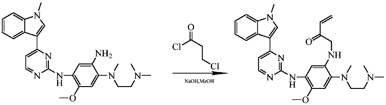Method for synthesizing osimertinib by molecular sieve catalysis