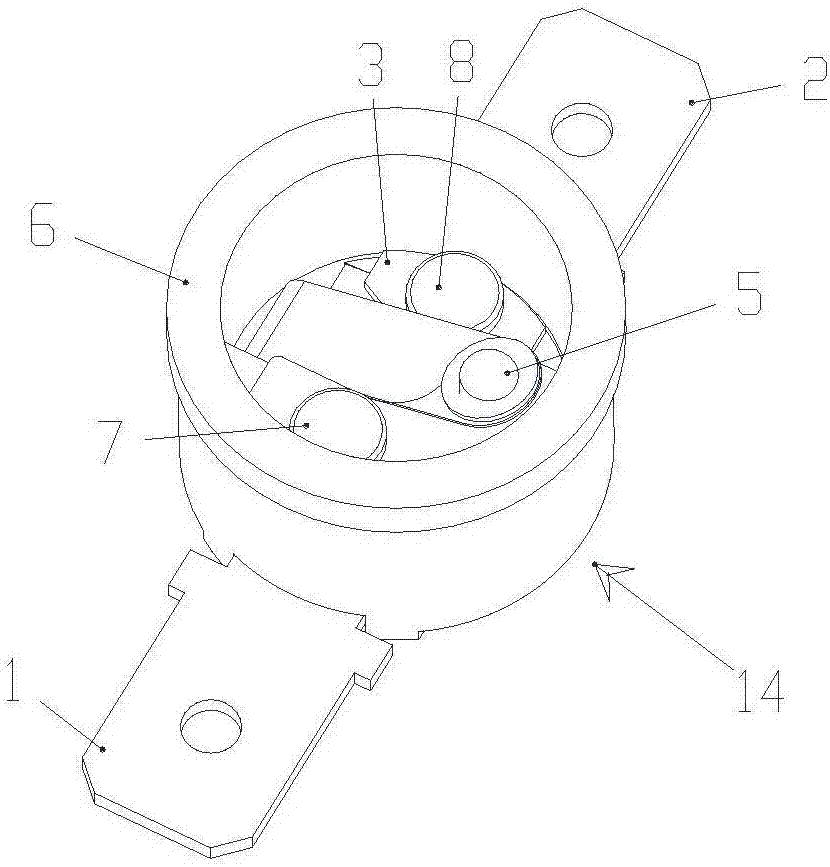 High-speed assembly line device for electronic elements