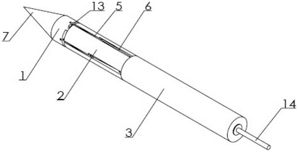 Core rod transmission expansion type pear product deep processing positioning apparatus