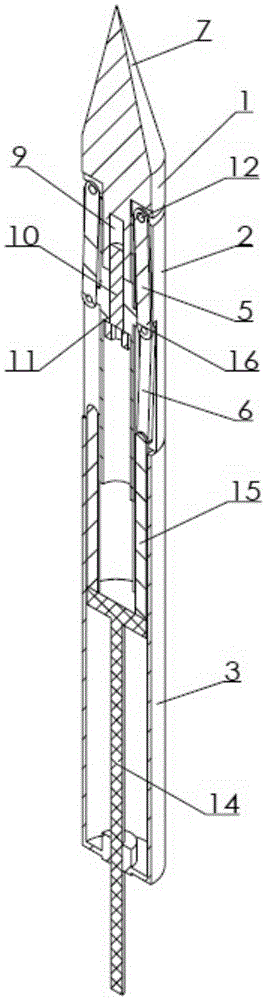 Core rod transmission expansion type pear product deep processing positioning apparatus