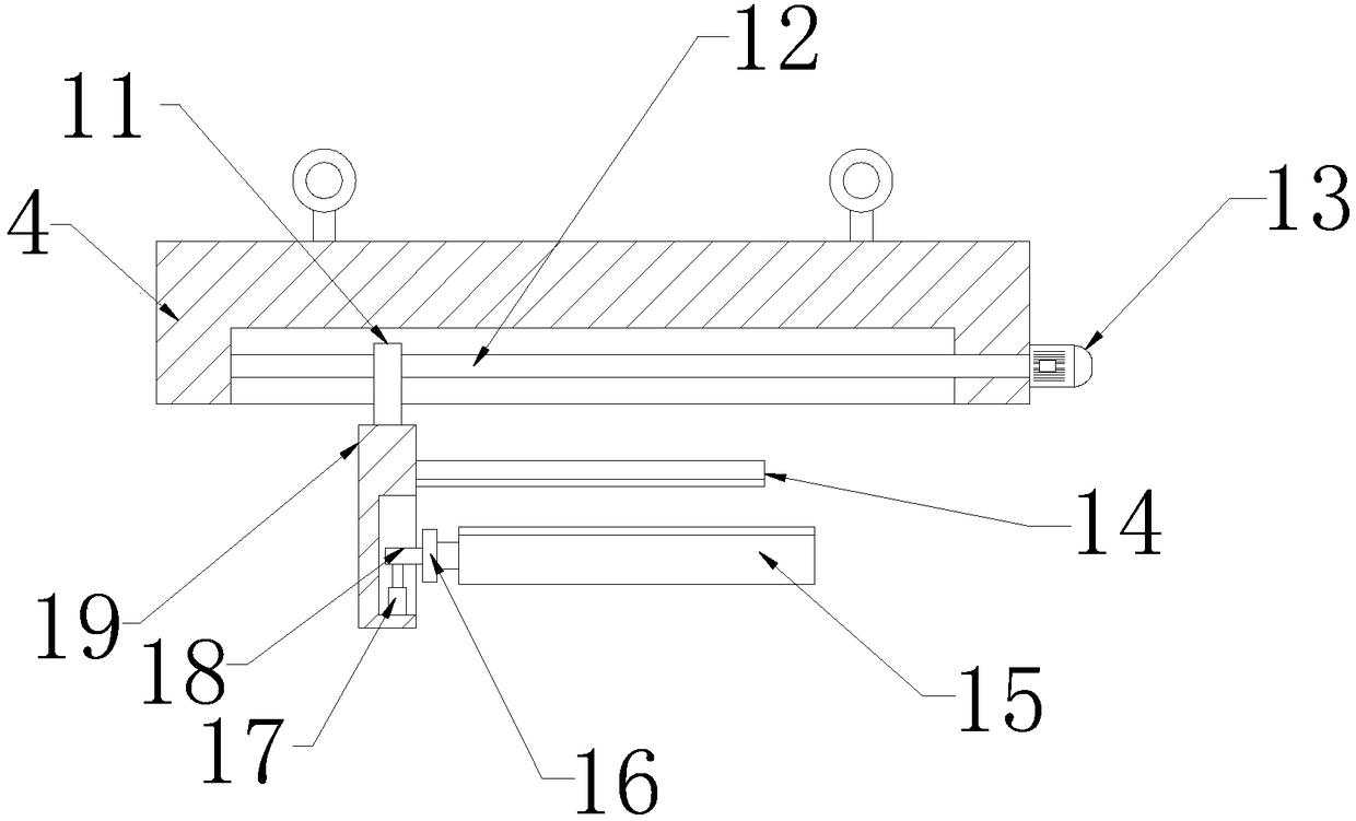 Lifting device special for cylinder-shaped general spare parts