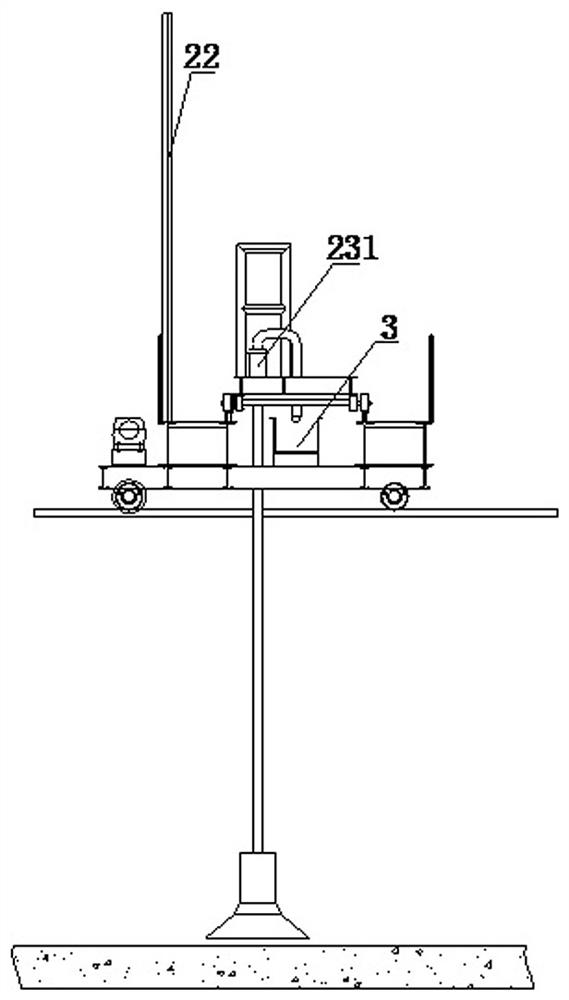 Steel mill sludge settling pond sludge suction equipment