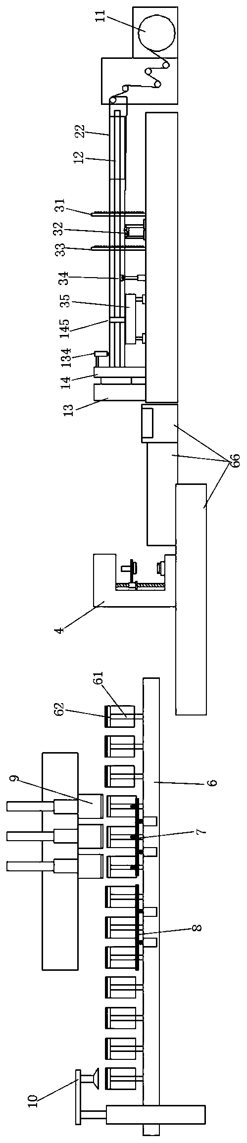 Forming and packaging equipment of annular packing boxes