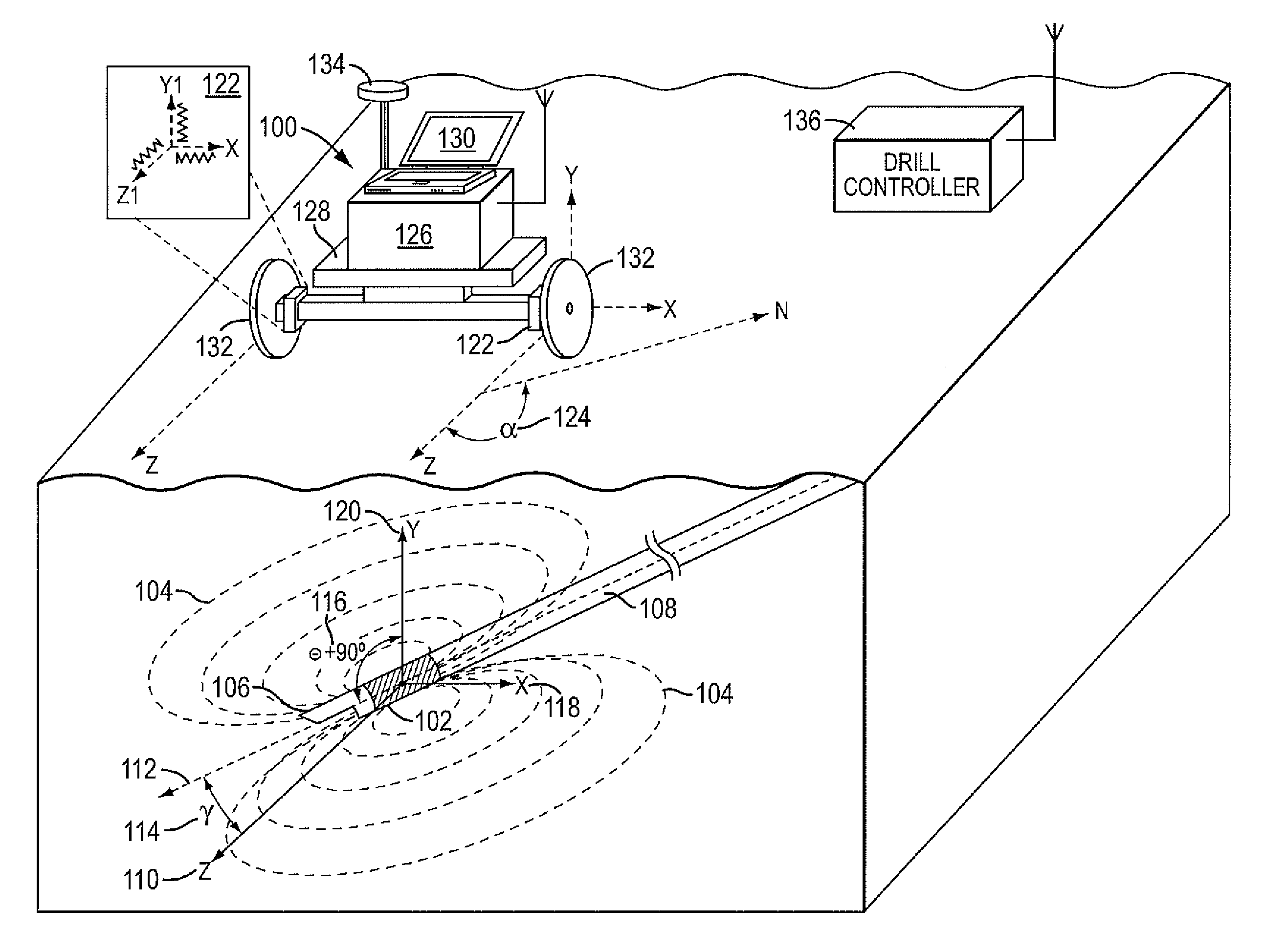 Precise location and orientation of a concealed dipole transmitter