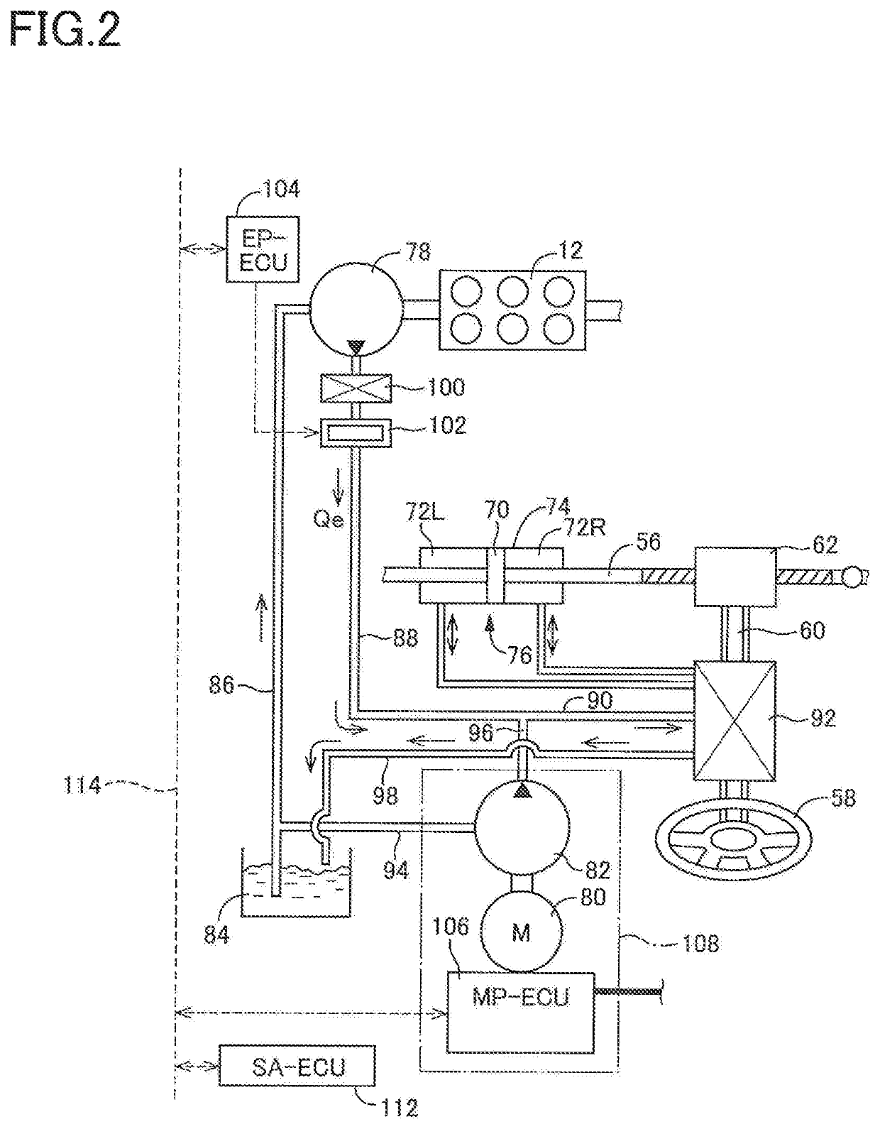 Steering assist system