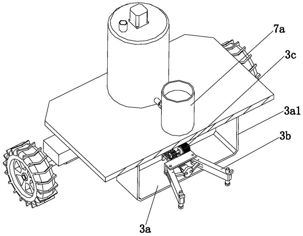 A traffic marking spraying device for municipal roads