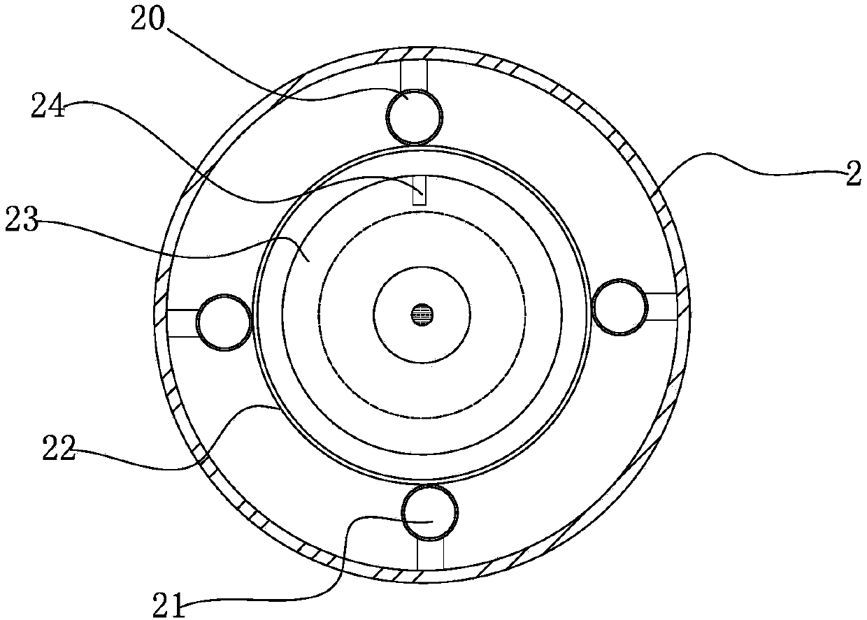 A cable aluminum tape winding machine with a multifunctional support structure