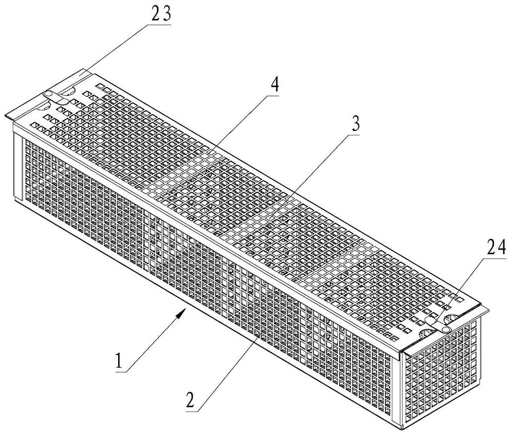 A kind of white feather broiler pedigree hatching hatcher