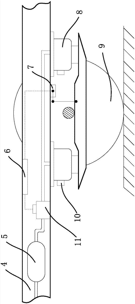 Passenger car anti-rollover control system and method based on electronic control air suspension and electronic control brake system