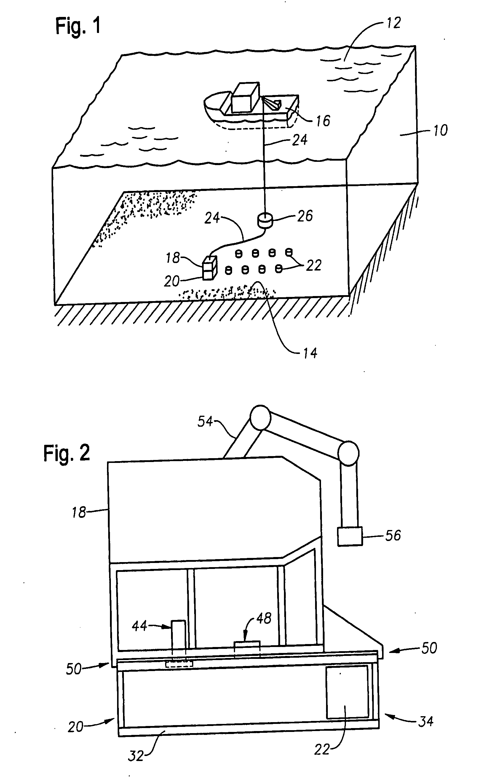 Method and apparatus for deployment of ocean bottom seismometers