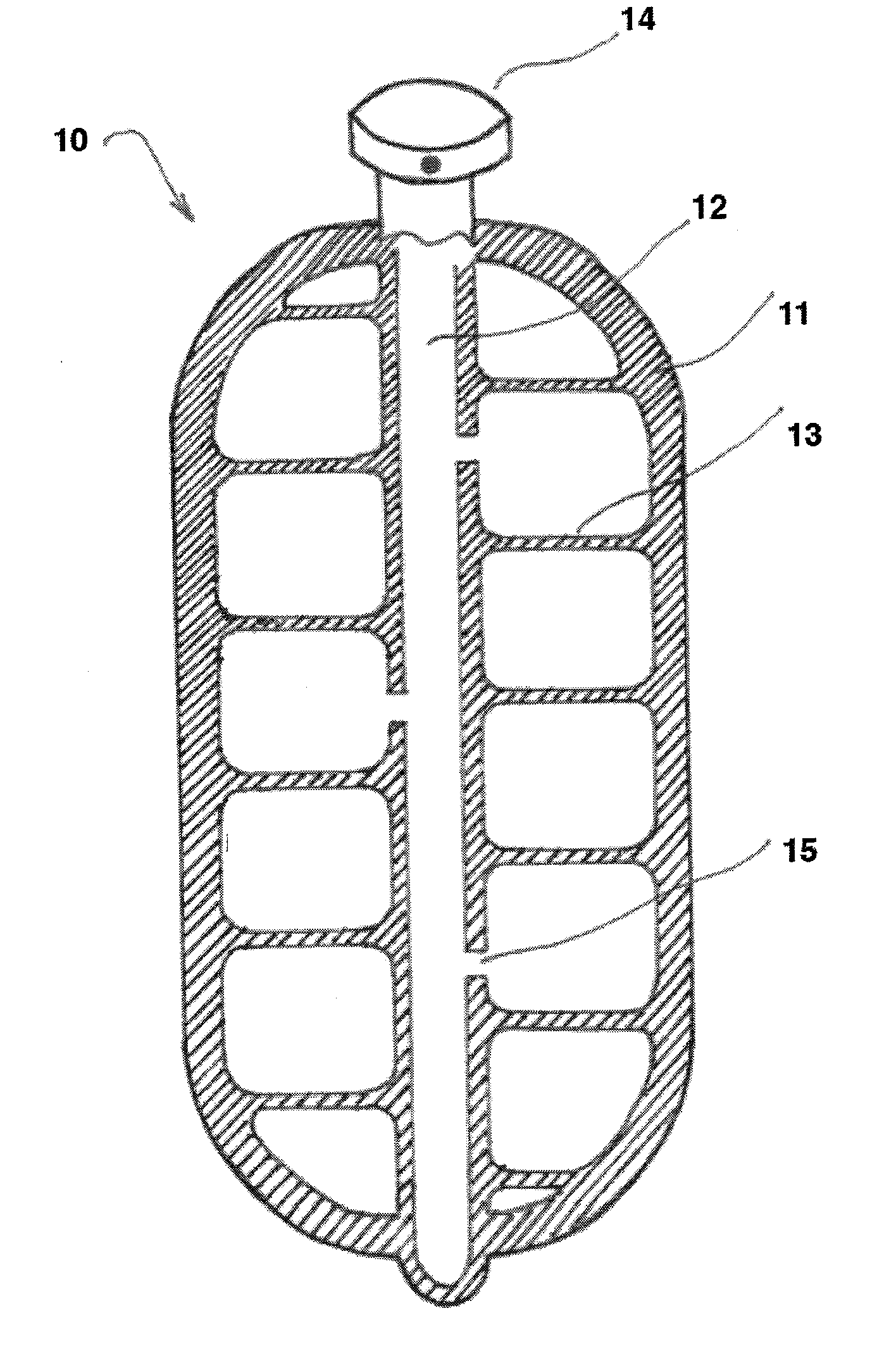Pressure Vessels, Design and Method of Manufacturing Using Additive Printing