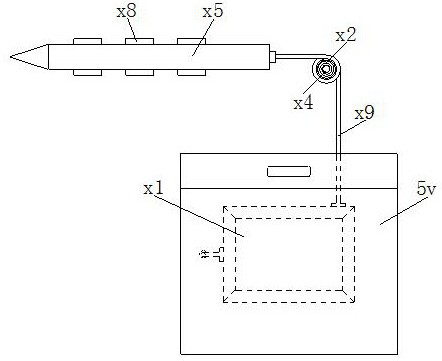 Multi-mode English teaching device for English teaching