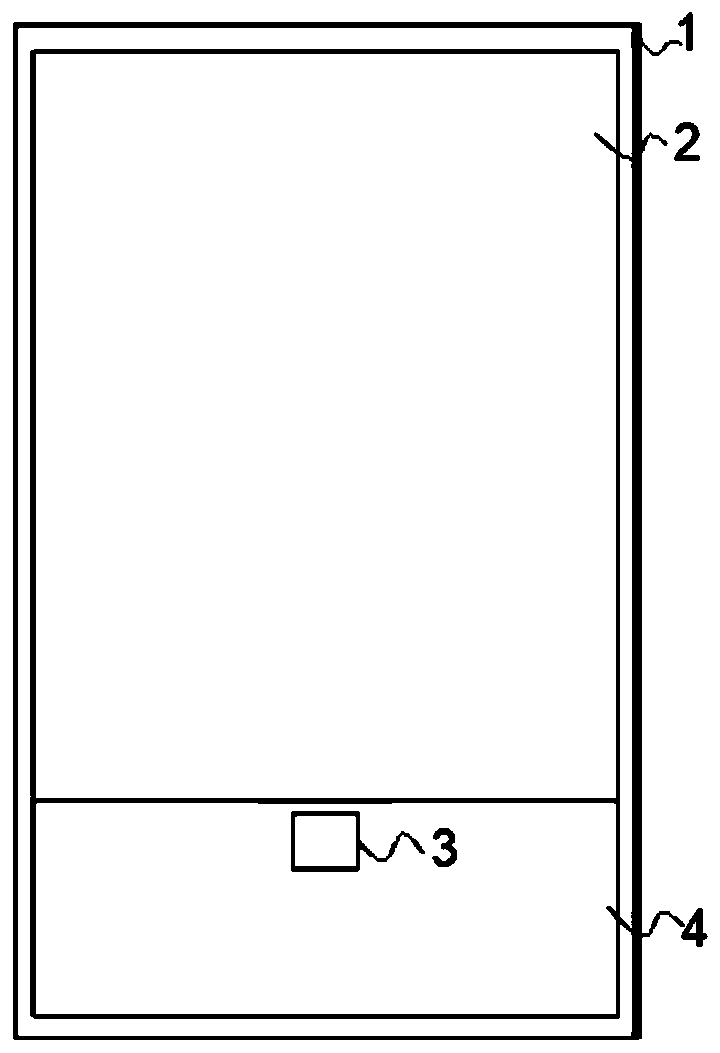 Hairdressing mirror with figure simulation function