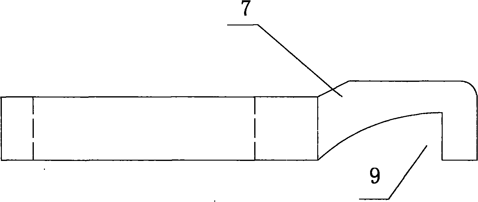 Device and method for correcting coke oven door knife edge