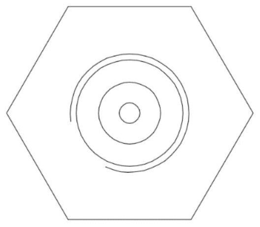 A Reverse Multi-Nozzle Solid Rocket Motor