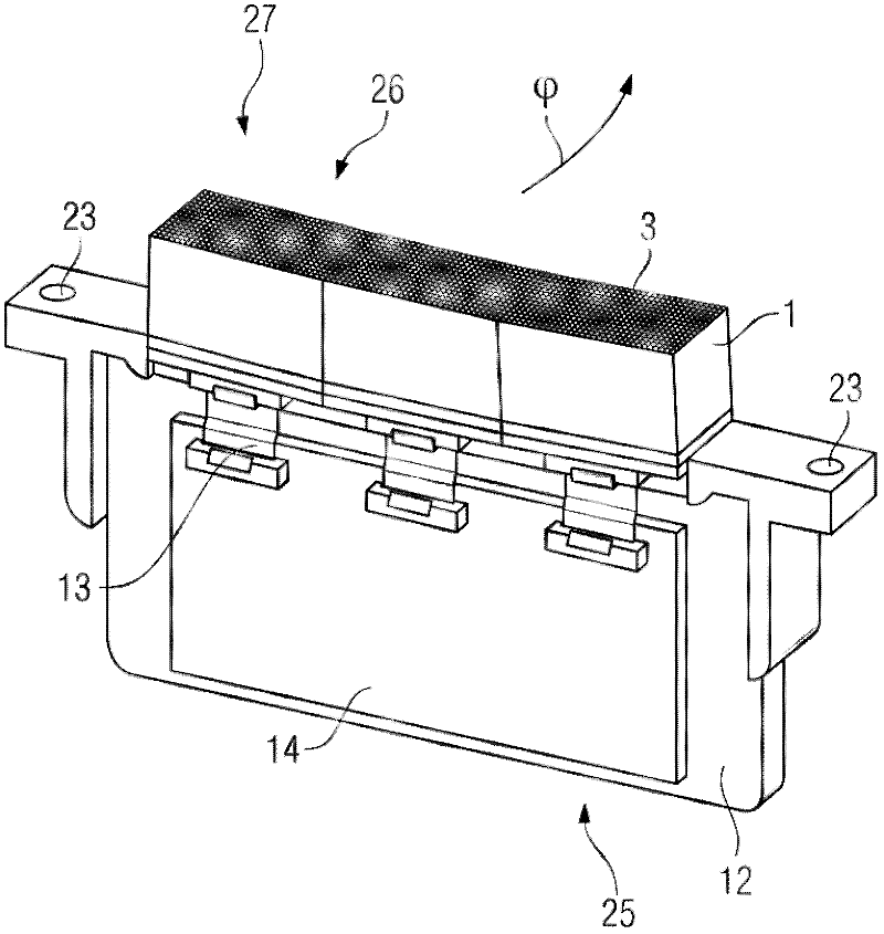 Collimator for a radiation detector and method for manufacturing such a collimator as well as method for manufacturing a radiation detector