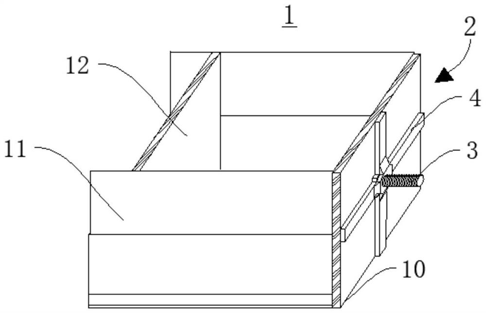 A vertical opening sealing mechanism and construction method of the sealing mechanism
