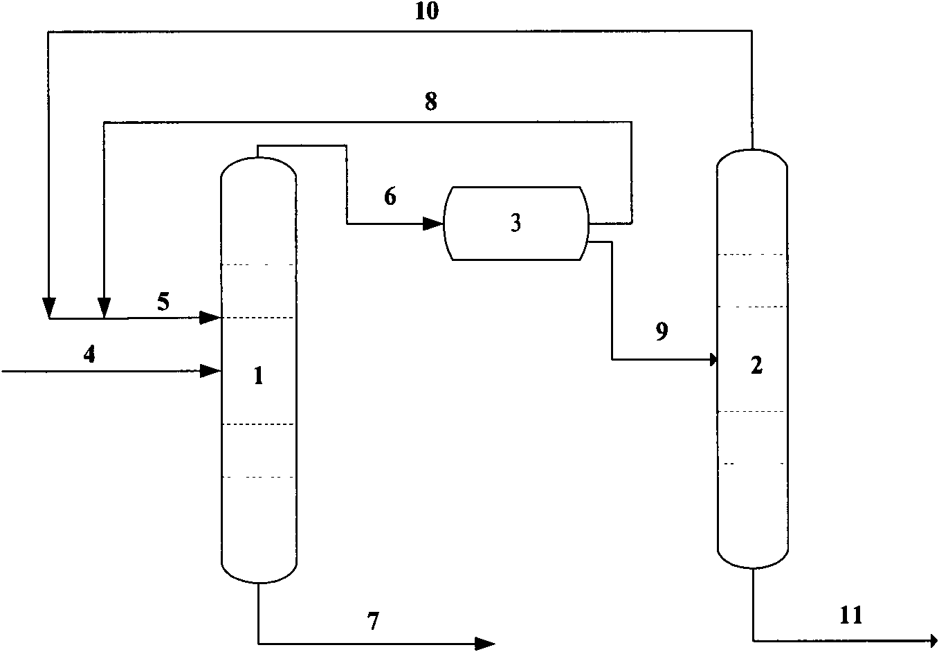 Separation method for mixture of triethylene-diamine and ethanolamine