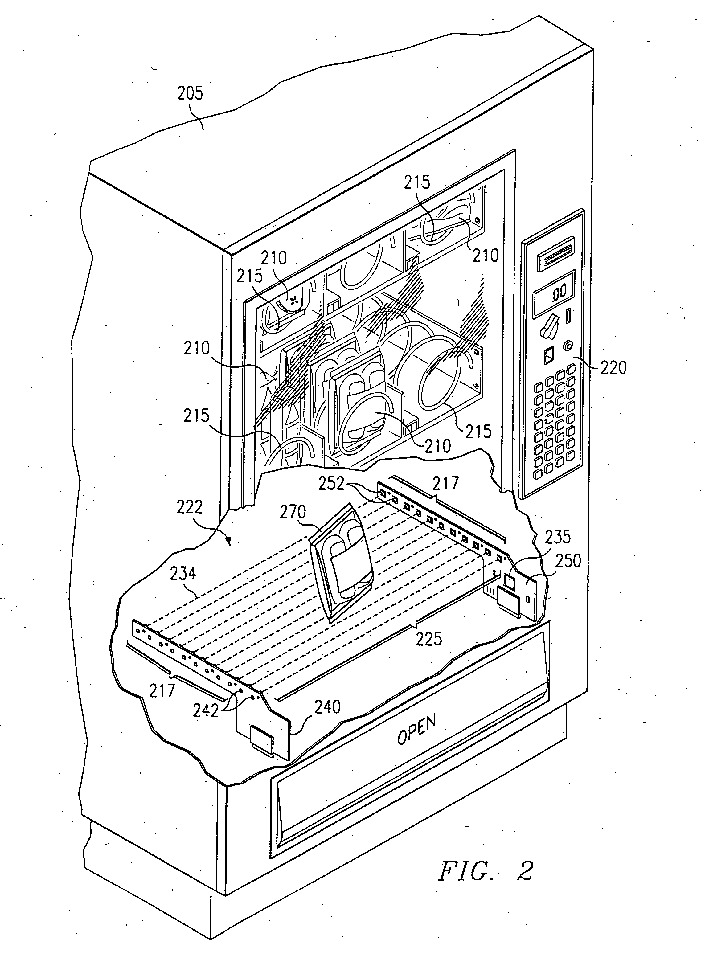 Optical vend sensing system for product delivery detection