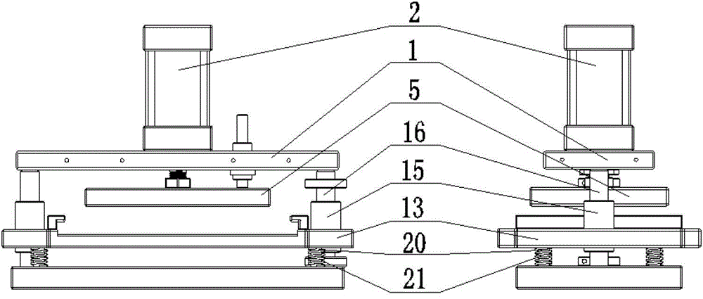 Disassembling machine for pointers of pneumatic watch movement