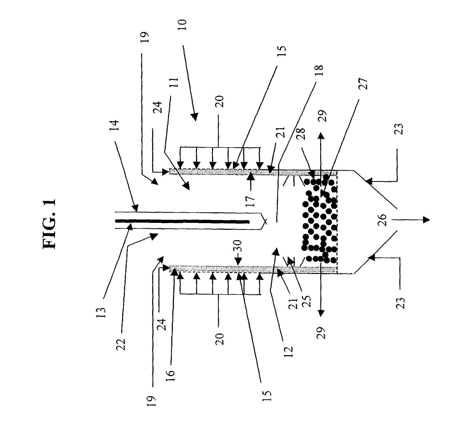 Processes and apparatuses for treating halogen-containing gases