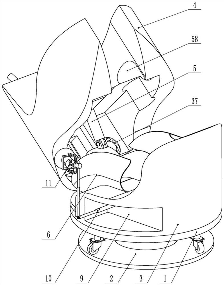 A device for auxiliary treatment of children's arthritis