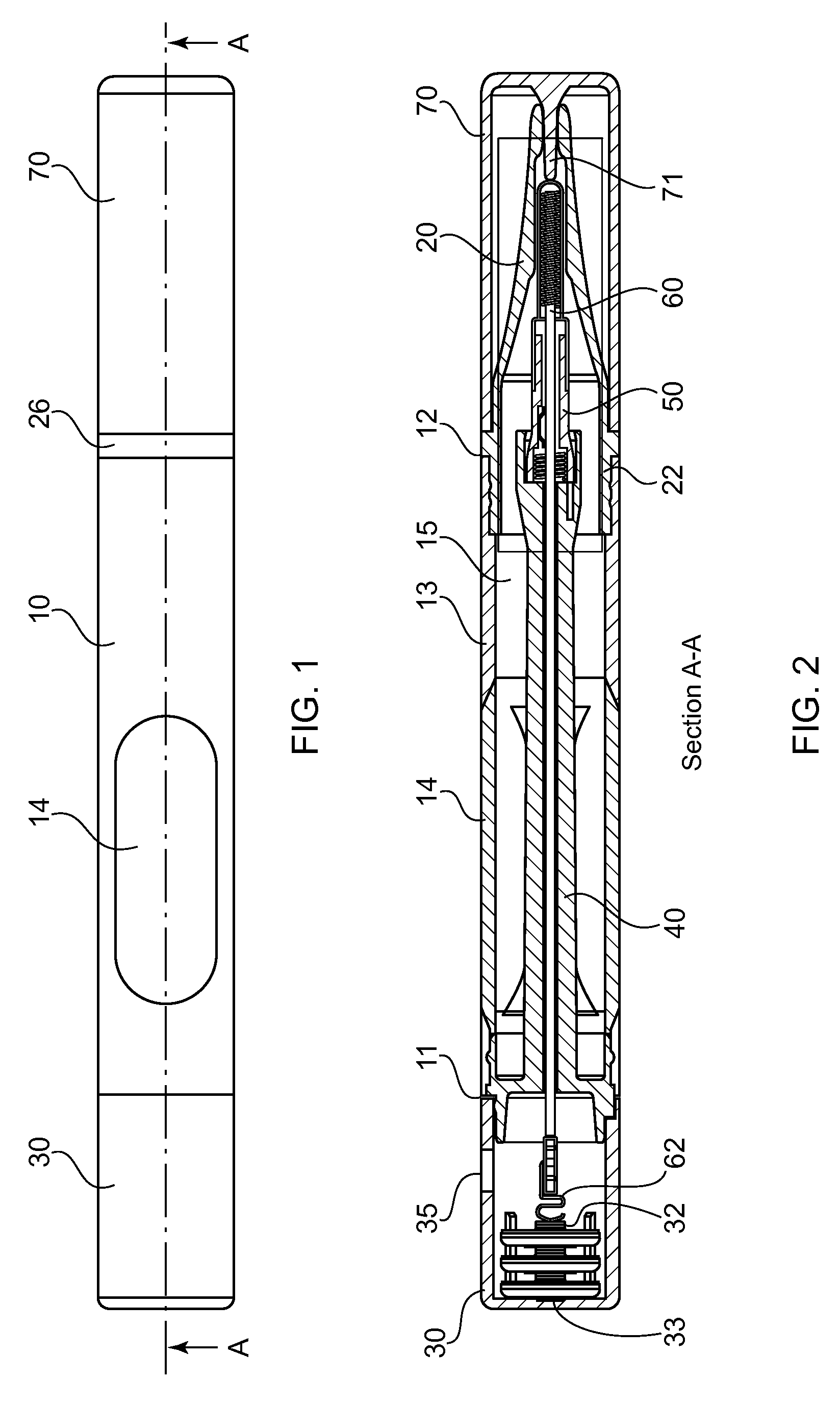 Cosmetic dispensing devices containing heating elements