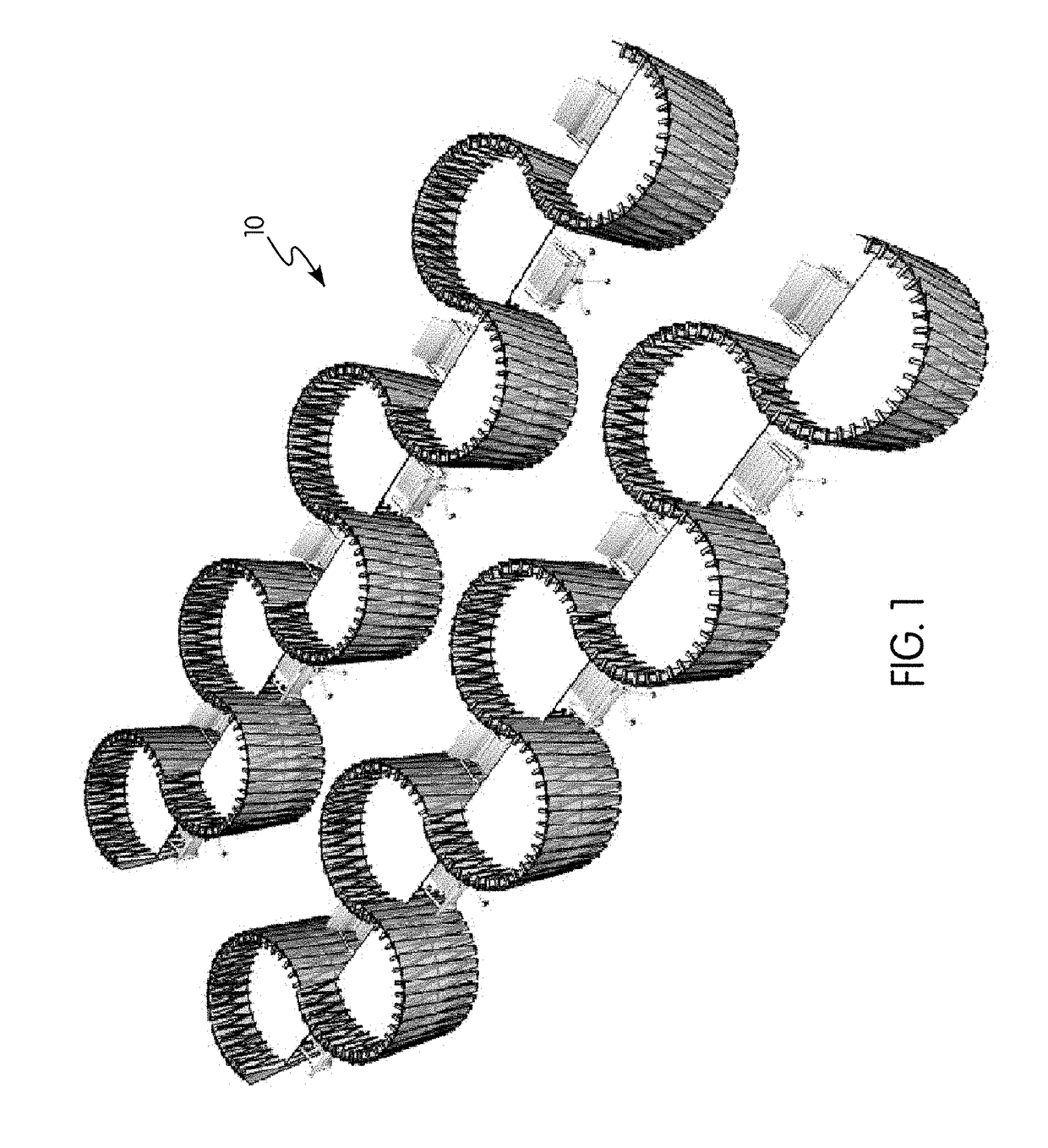 Architectural structures having an expandable frame