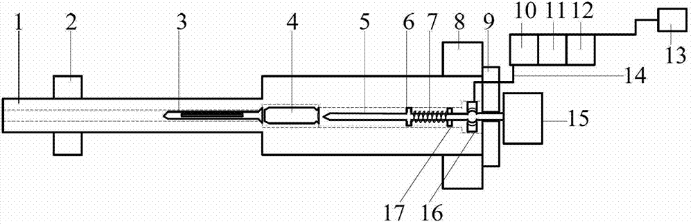 Remotely controlled continuous casting billet nail jet device and method