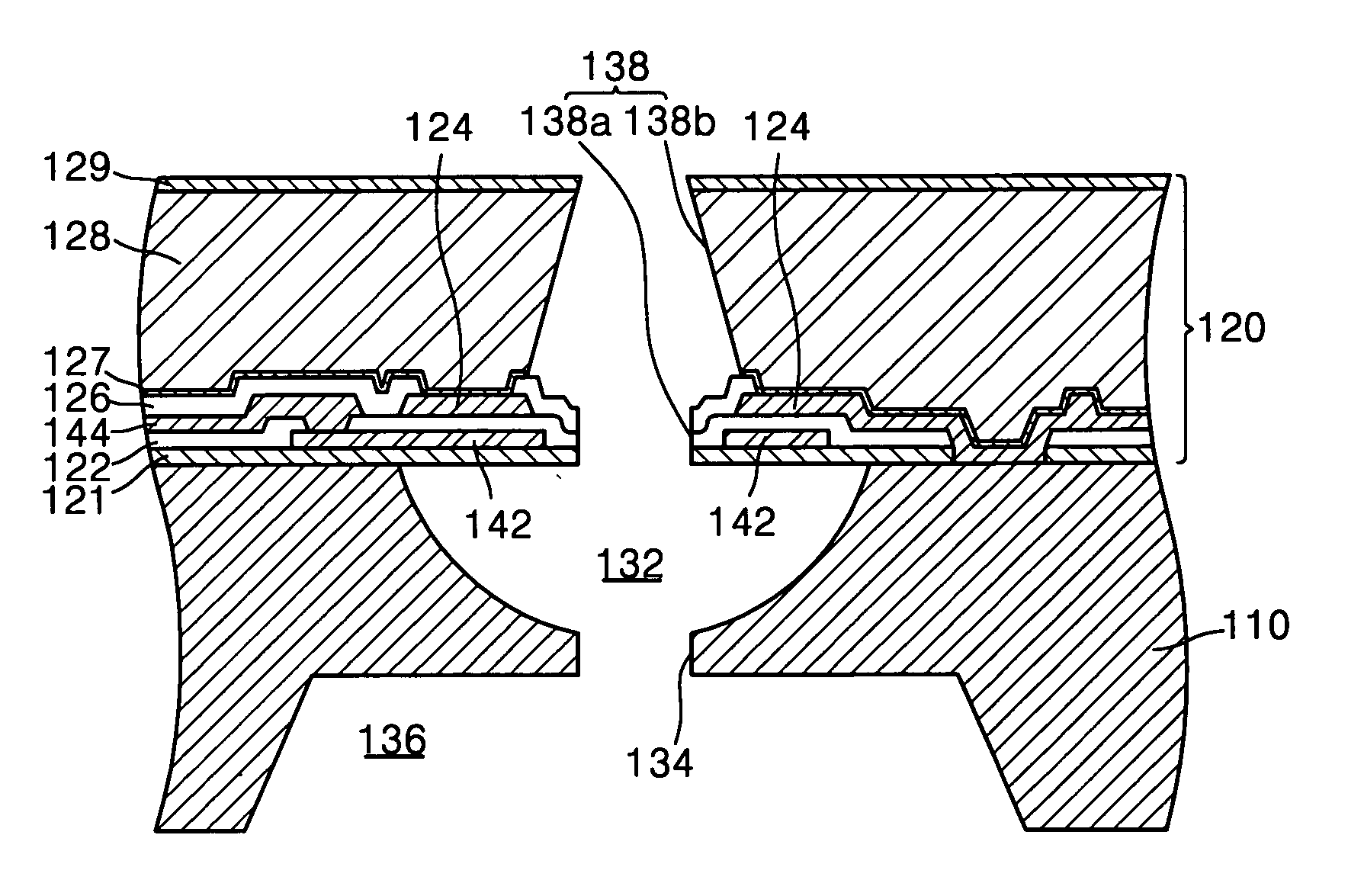 Monolithic ink-jet printhead and method for manufacturing the same