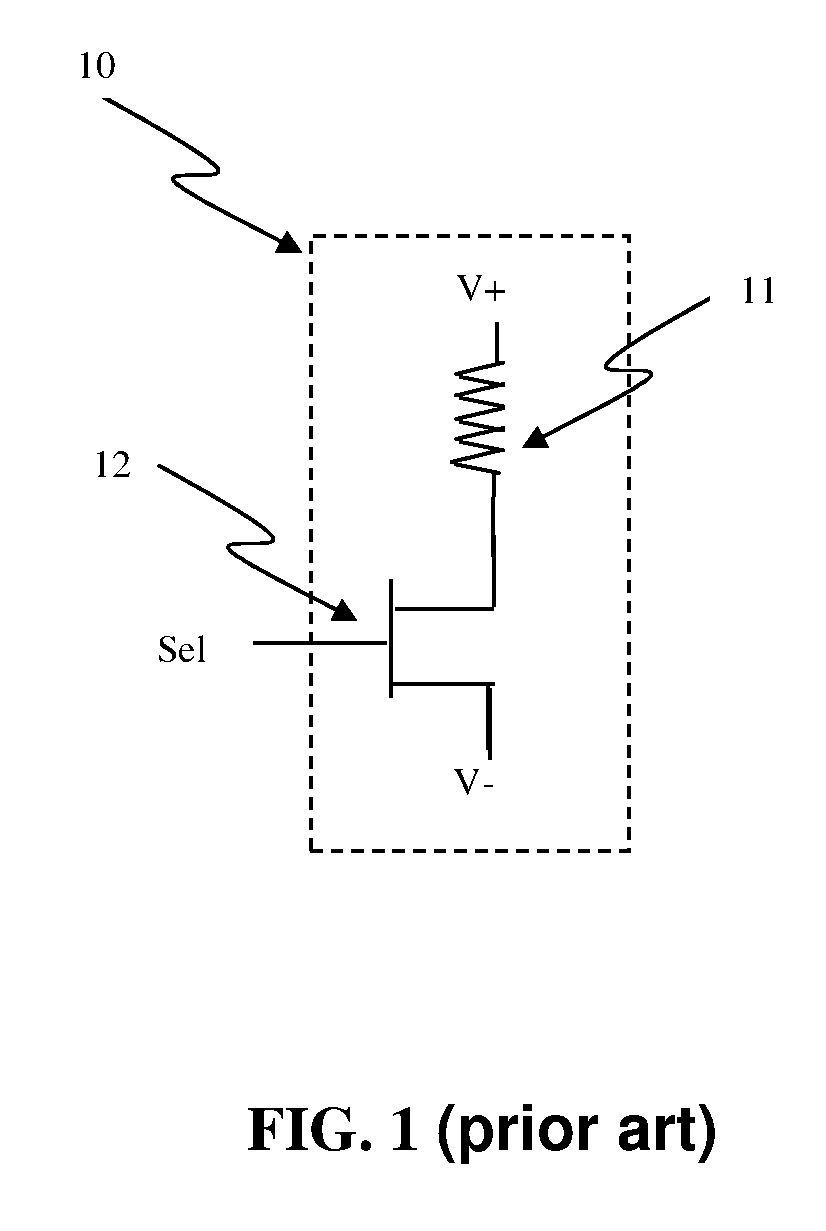 Memory devices using a plurality of diodes as program selectors with at least one being a polysilicon diode
